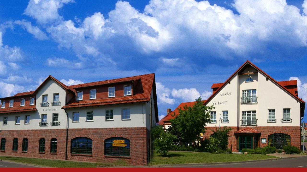Hotel & Restaurant "Zur Linde" Spergau Extérieur photo